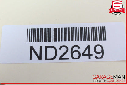 07-09 Mercedes W211 E500 E350 Front Center Bumper Grill Grille Trim Cover Panel