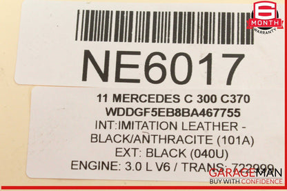 06-13 Mercedes W204 C300 Left Side Engine Motor Cylinder Head Valve Cover OEM