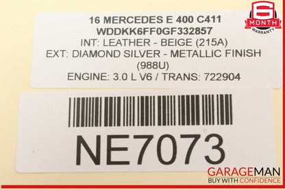 08-18 Mercedes W207 E400 Front Left and Right Side Door Audio Speaker Set OEM