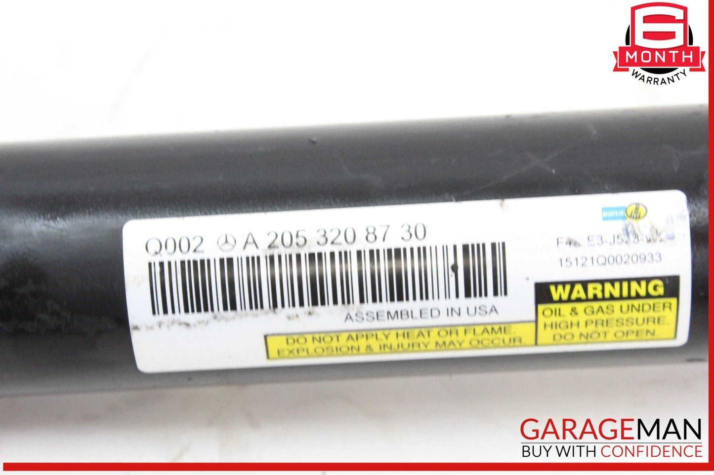 15-20 Mercedes W205 C300 C350e Rear Left & Right Shock Strut Absorber Set OEM
