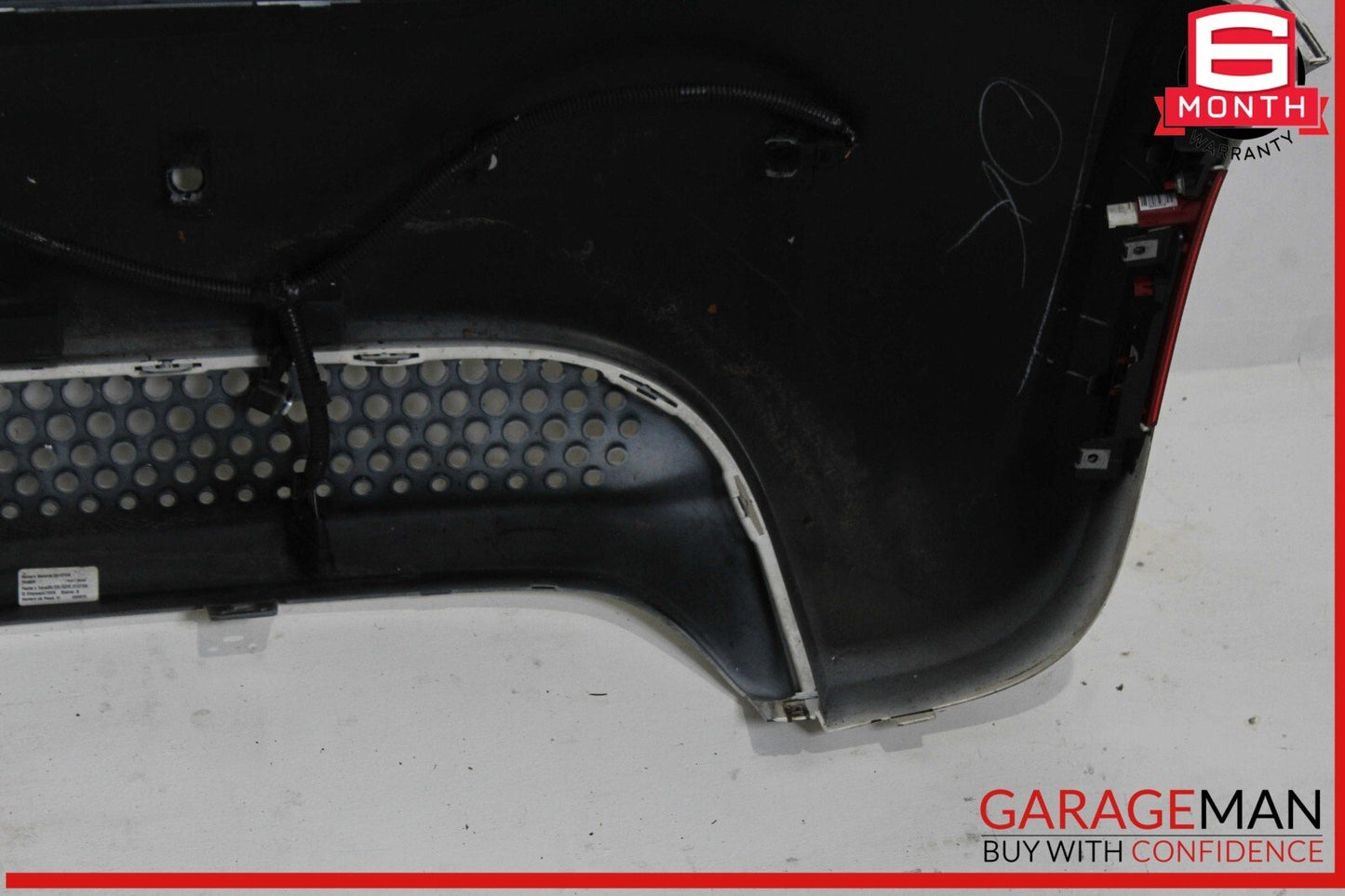 13-17 Fiat 500 Rear Bumper Cover Assembly White OEM