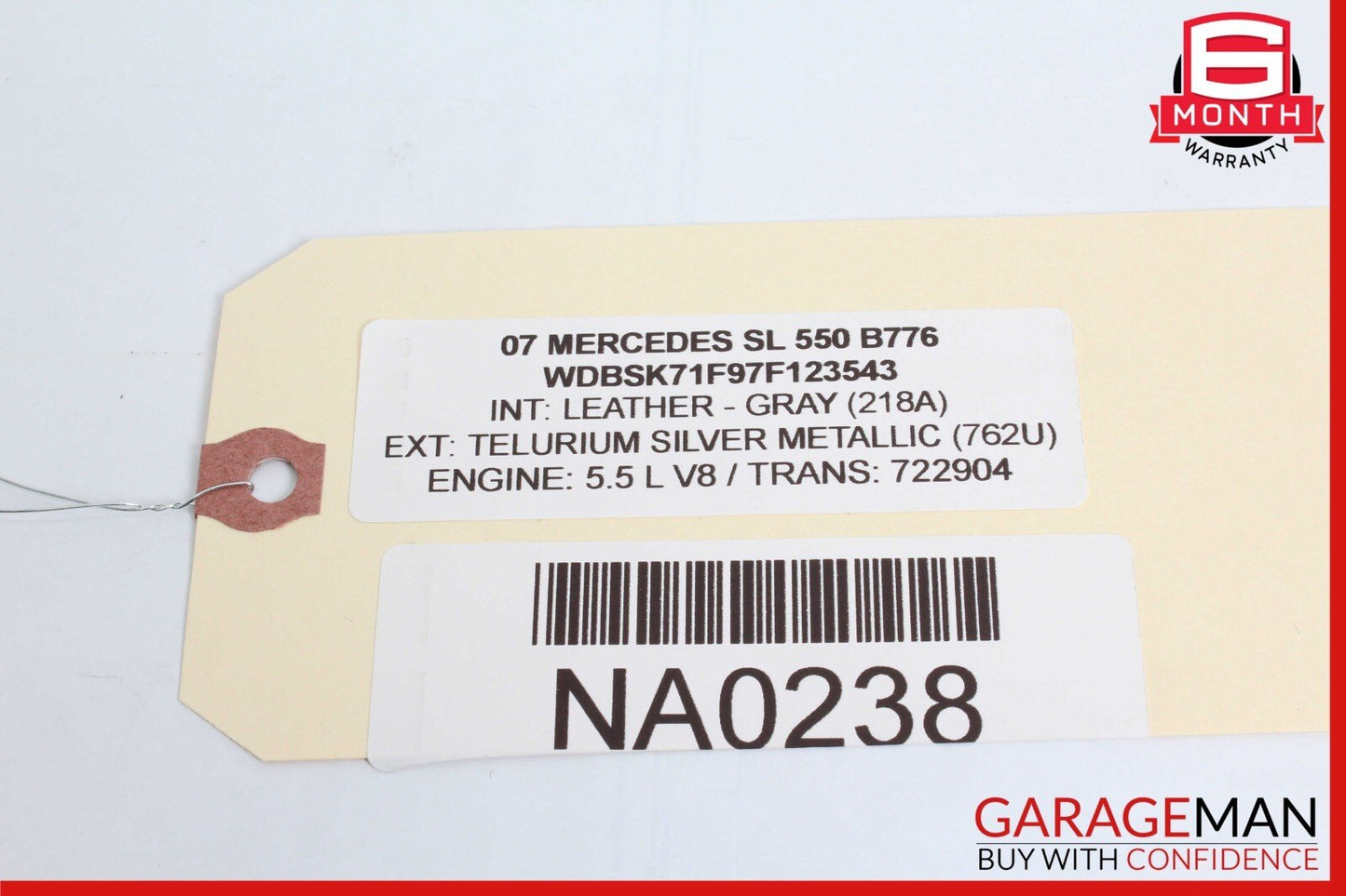 07-12 Mercedes R230 SL550 SL600 Center Dash Dashboard Air Vent Grille OEM