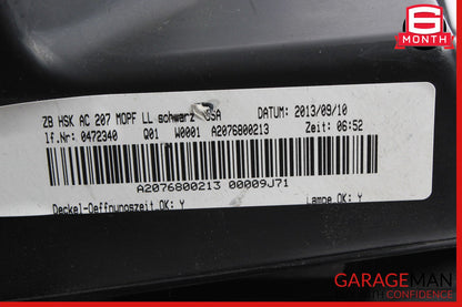 14-17 Mercedes W207 E350 E400 E550 Dashboard Glove Box Compartment Black OEM