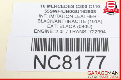15-20 Mercedes W205 C300 C350e Front Left & Right Side Brake Caliper Calipers