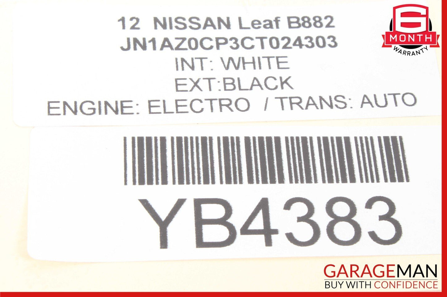 11-12 Nissan Leaf Front Left & Right Side Suspension Strut Set of 2 Pc OEM