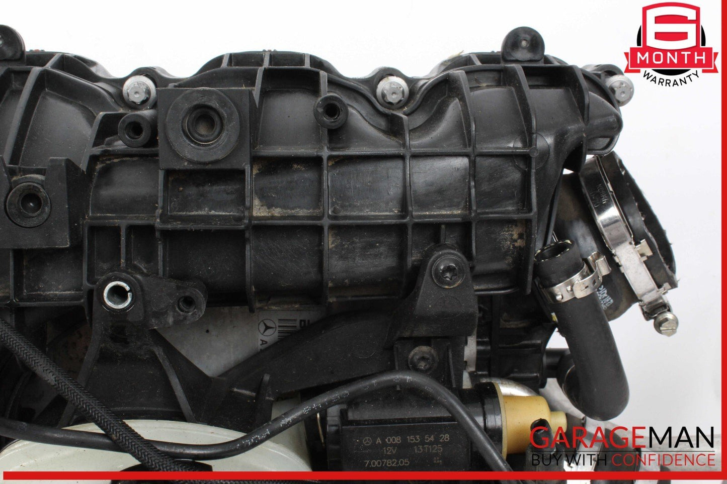 Mercedes X166 GL450 Air Intake Manifold Distributor Engine Intercooler Assembly