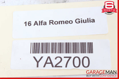 17-22 Alfa Romeo Giulia Dashboard Glovebox Storage Compartment 05210 OEM