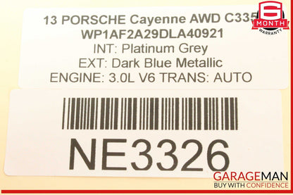 11-14 Porsche Cayenne 958 AWD Rear Right Side Outer Tail Light Lamp OEM