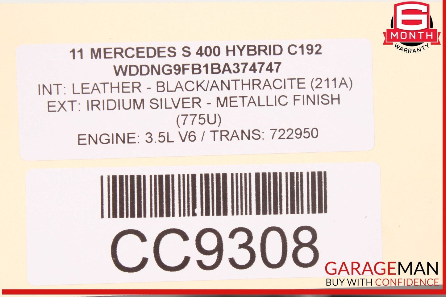 07-13 Mercedes W221 S400 S550 Front Hood Bonnet Cover Panel Assembly Silver OEM