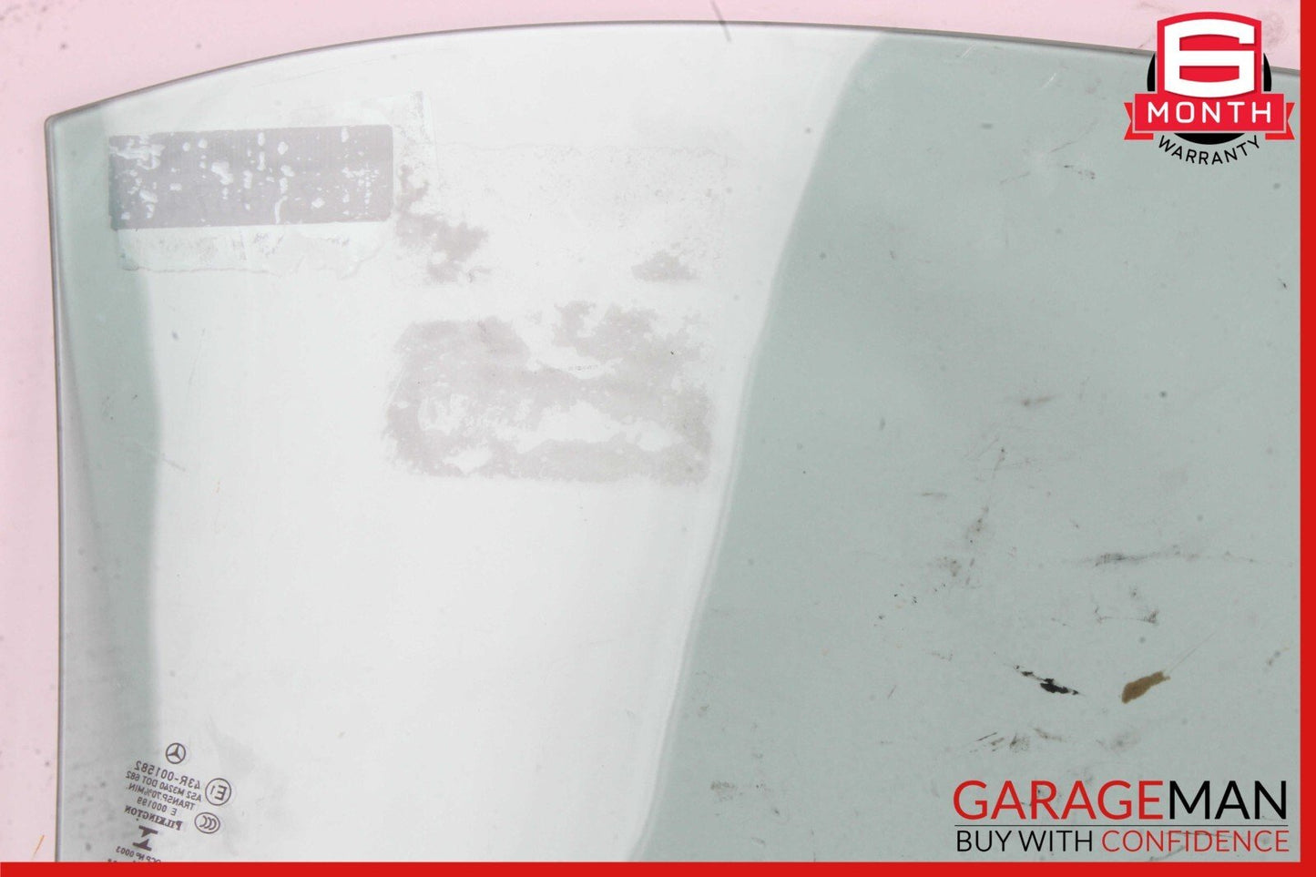 12-20 Mercedes R172 SLK250 SLK350 Front Left Driver Side Door Window Glass OEM