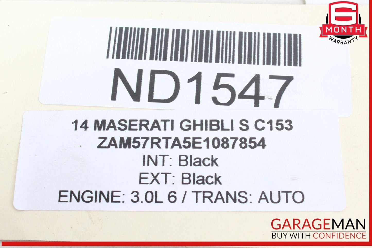 14-17 Maserati Ghibli S Auto Transmission Trans Gear Box Mounting Bracket OEM