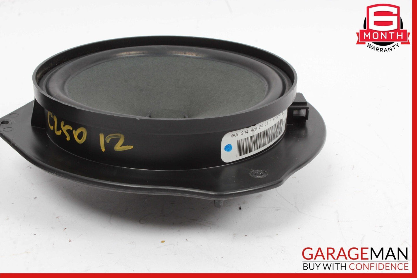 08-15 Mercedes W204 C250 Front Right & Left Door Sound Speakers Set of 2 OEM