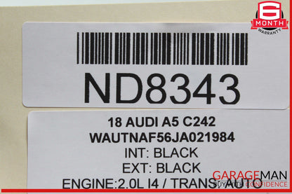 18-24 Audi A5 S5 RS5 Coupe Rear Trunk Deck Lid Assembly OEM