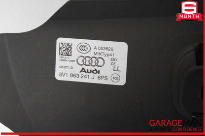 15-20 Audi S3 A3 Floor Center Console Storage Compartment w/ Arm Rest OEM