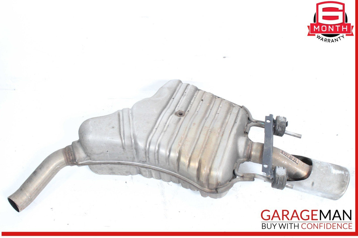 07-09 Mercedes W221 S550 S450 S600 AMG Sport Rear Exhaust Muffler Tips Set
