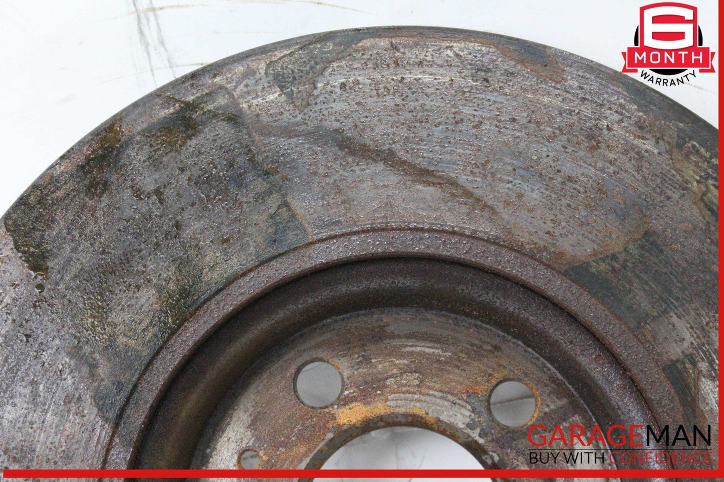 09-16 Audi A4 Front Left and Front Right Side Brake Disc Rotor Set OEM