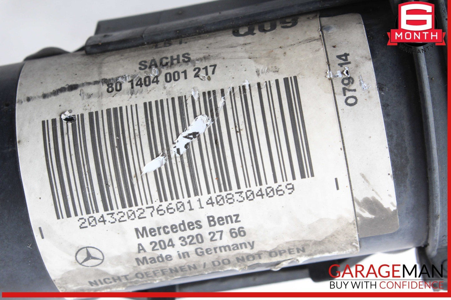 08-17 Mercedes W204 C250 CGI Front Left & Right Shock Strut Absorbers Set OEM
