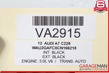 09-18 Audi A7 Q5 A6 Rear Right Passenger Side Wheel Spindle Knuckle Hub Bearing