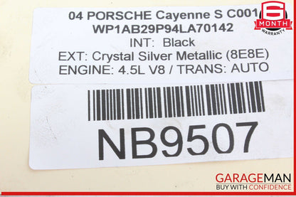 03-06 Porsche Cayenne S 955 Left Side Cylinder Head 948104104 OEM