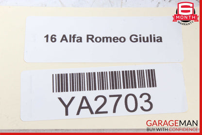 17-22 Alfa Romeo Giulia Steering Wheel w/ Switch Buttons 01561396750 OEM
