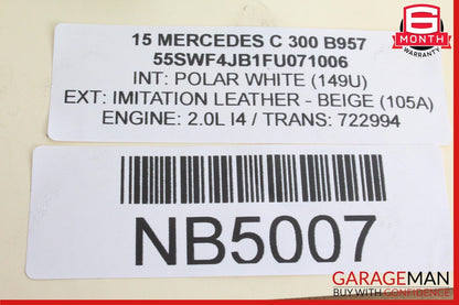 15-20 Mercedes W205 C300 C350e Front Left & Right Side Brake Caliper Set of 2