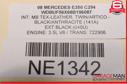07-09 Mercede W211 E350 E320 E550 Base Front Bumper Cover Assembly OEM