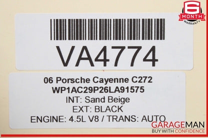 03-06 Porsche Cayenne 955 Turbo S Front Right Side Airmatic Air Shock Strut OEM