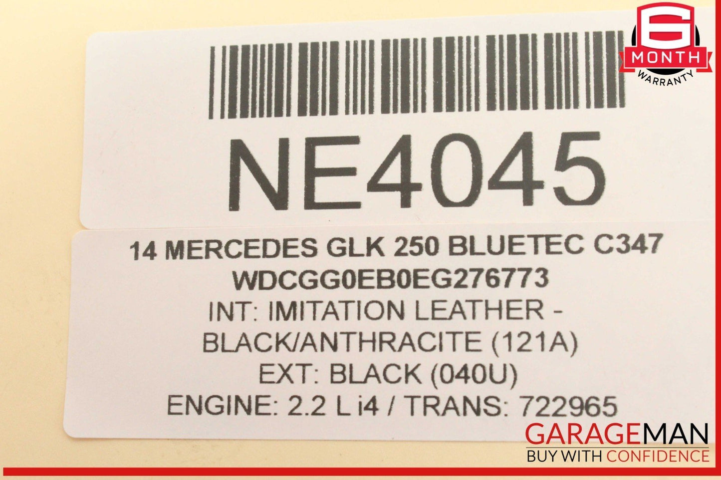 10-15 Mercedes X204 GLK250 Bluetec Front Right Headlight Support Bracket OEM