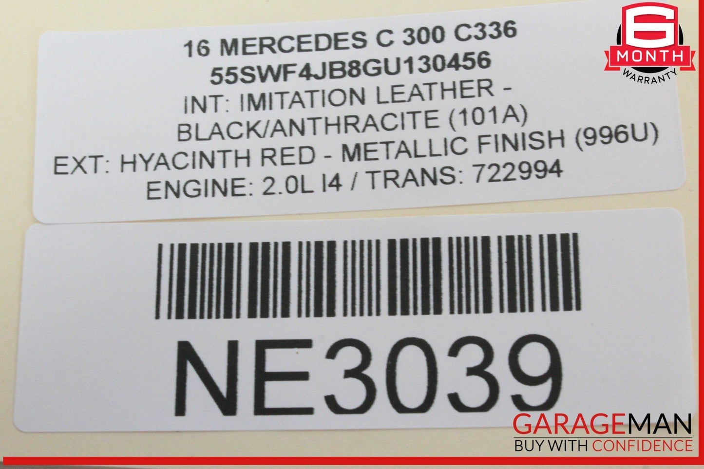 15-19 Mercedes W205 C300 C350e Dash Navigation Display Screen Monitor Unit OEM