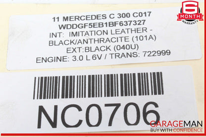 08-11 Mercedes W204 C300 V6 Engine Motor Right Side Cylinder Head OEM