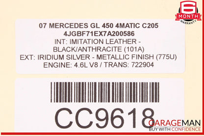 06-13 Mercedes X164 GL450 GL550 Engine Motor Radiator Cooling Fan Assembly OEM