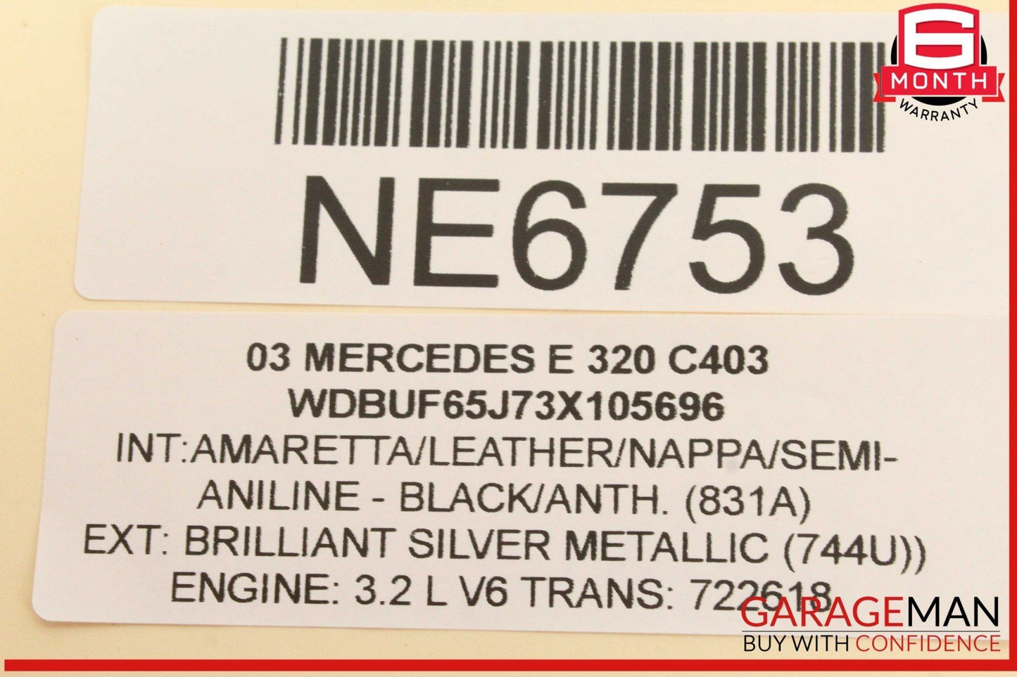 03-06 Mercedes W211 E320 Front Right & Left Side Door Audio Sound Speaker Set
