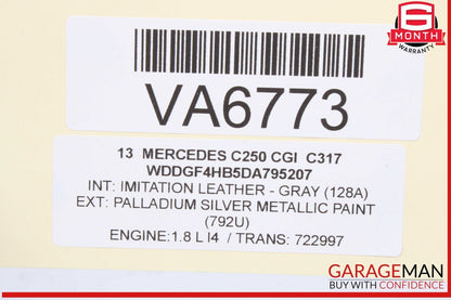 08-18 Mercedes W204 C250 CGI Front Left and Right Door Audio Speaker Set OEM