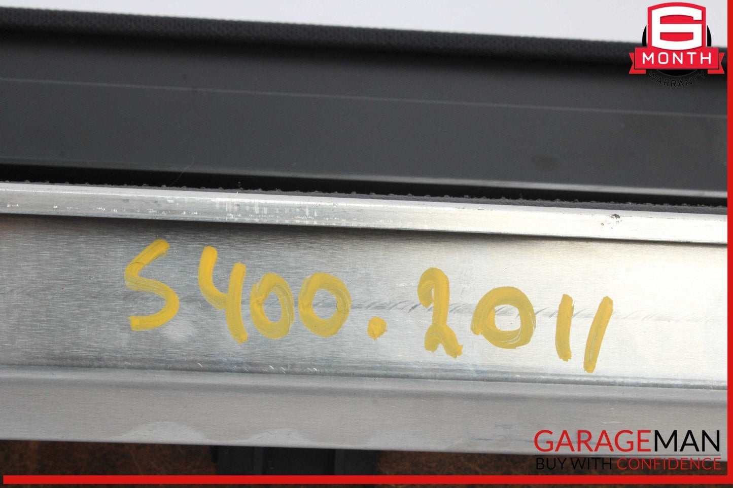 07-13 Mercedes W221 S400 Hybrid Rear Window Sun Shade Roller Blind w/ Trim OEM