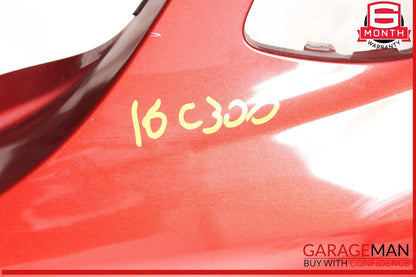 15-18 Mercedes W205 C300 Sedan Base Rear Bumper Cover Assembly OEM