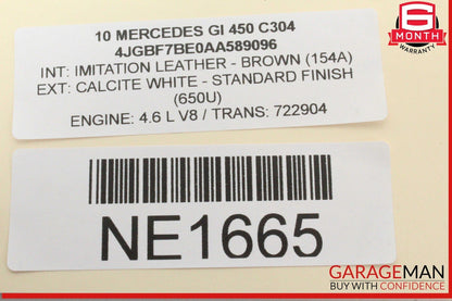 06-13 Mercedes X164 GL450 ML350 Rear Door Speakers Sound Set of 2 1648201102 OEM