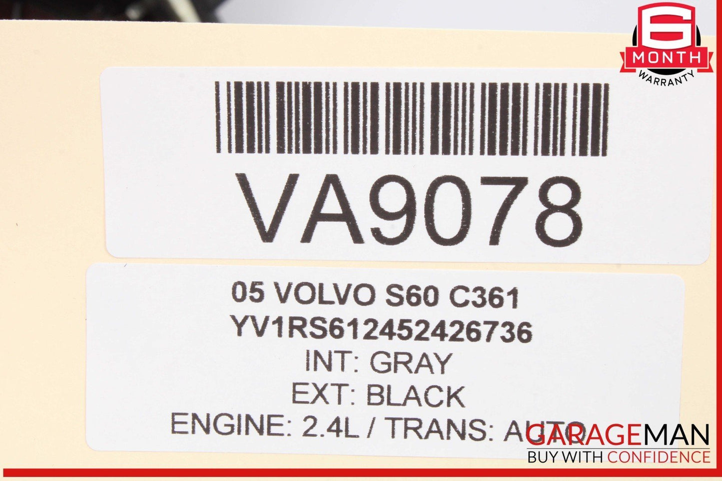 01â09 Volvo S60 V70 XC70 Rear Left and Right Side Door Audio Sound Speaker OEM