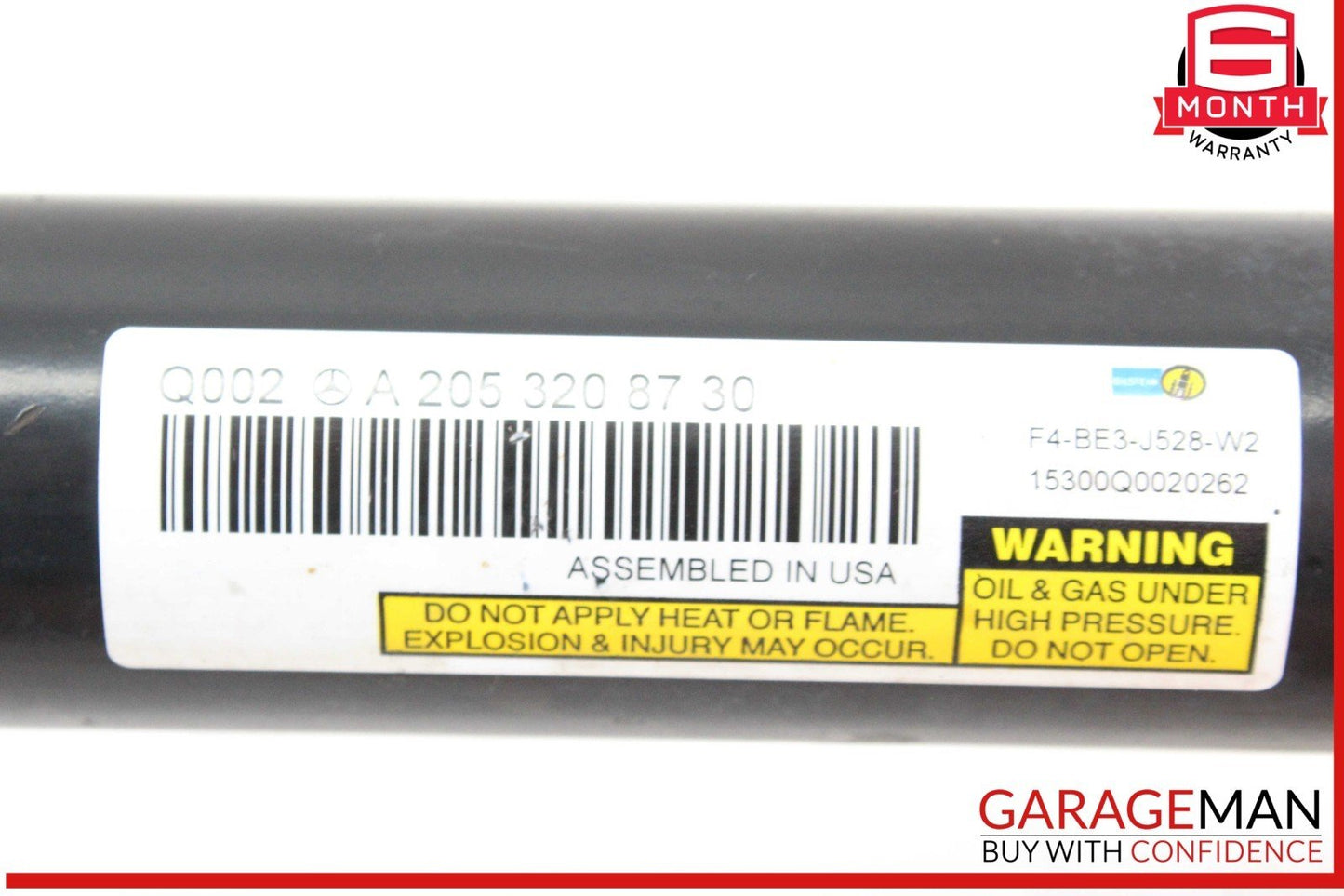 15-20 Mercedes W205 C300 Rear Left & Right Side Shock Strut Absorber Set OEM