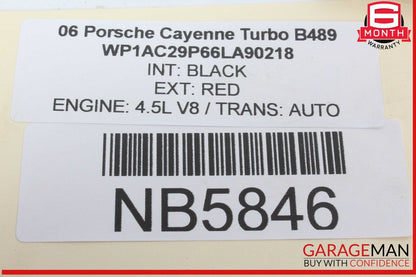 03-06 Porsche Cayenne Turbo 955 Ignition Coil Coils Set of 8 0040102012 OEM