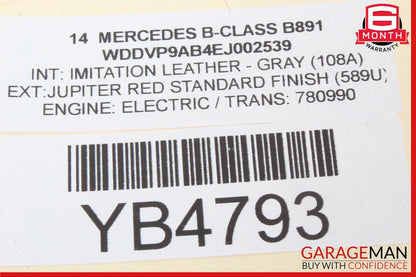 12-18 MERCEDES W242 W246 B250 RIGHT SIDE REAR VIEW DOOR MIRROR
