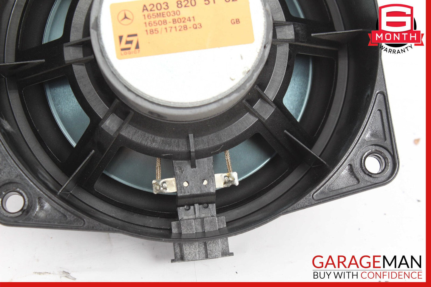 03-09 Mercedes C230 CLK550 Front Right & Left Door Audio Sound Speaker Set of 2