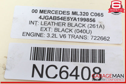 98-05 Mercedes W163 ML320 C320 Engine Motor Left Cylinder Head Camshaft OEM