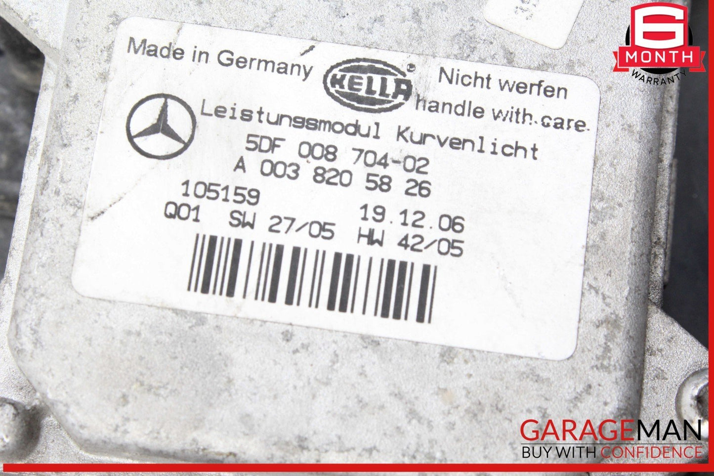 07-09 Mercedes X164 GL550 GL450 Front Right Side Headlight Lamp Bi Xenon OEM