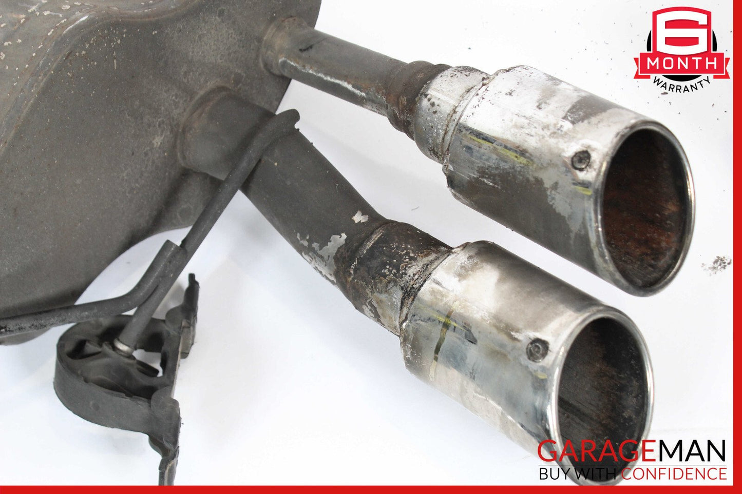 Maserati Quattroporte M139 Exhaust Mufflers Dual Tips Left & Right Side Set OEM