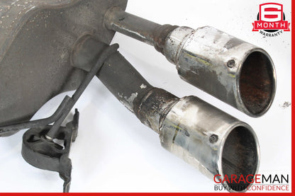 Maserati Quattroporte M139 Exhaust Mufflers Dual Tips Left & Right Side Set OEM