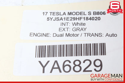12-20 Tesla Model S Steering Wheel Black OEM