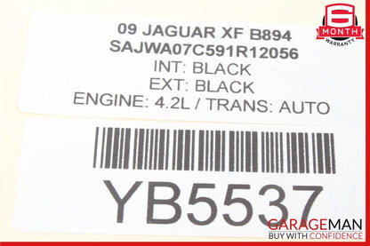 09-12 Jaguar XF Rear Left & Right Shock Absorber Strut Set OEM