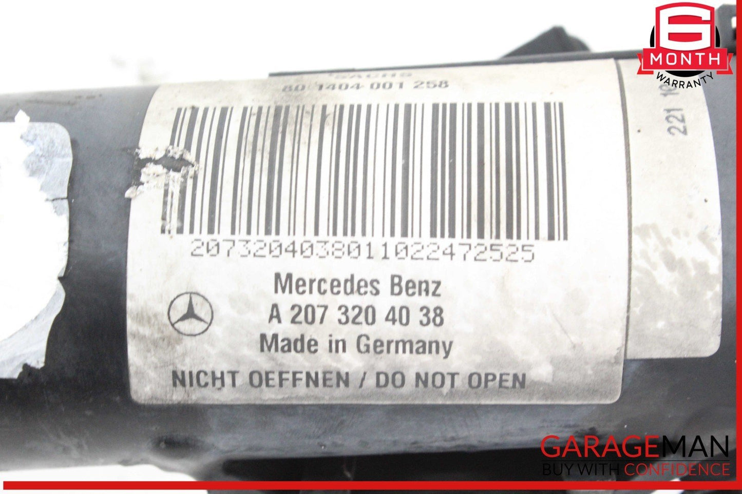 08-17 Mercedes W212 E350 C300 Front Left & Right Shock Strut Absorbers Set OEM