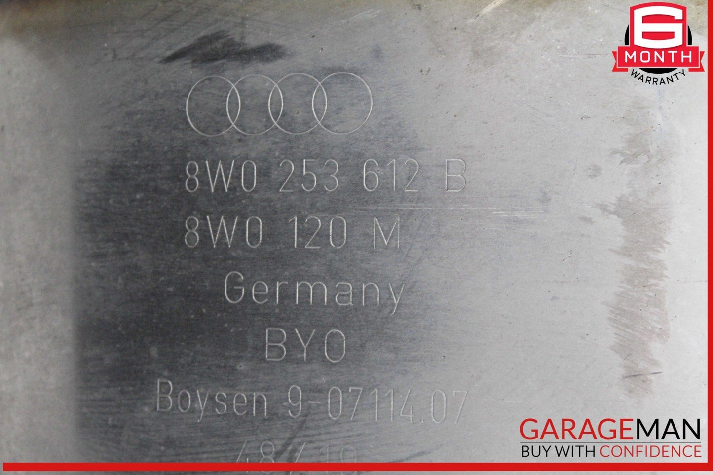 18-24 Audi S5 S4 3.0L Rear Right and Rear Left Side Exhaust Muffler Set OEM
