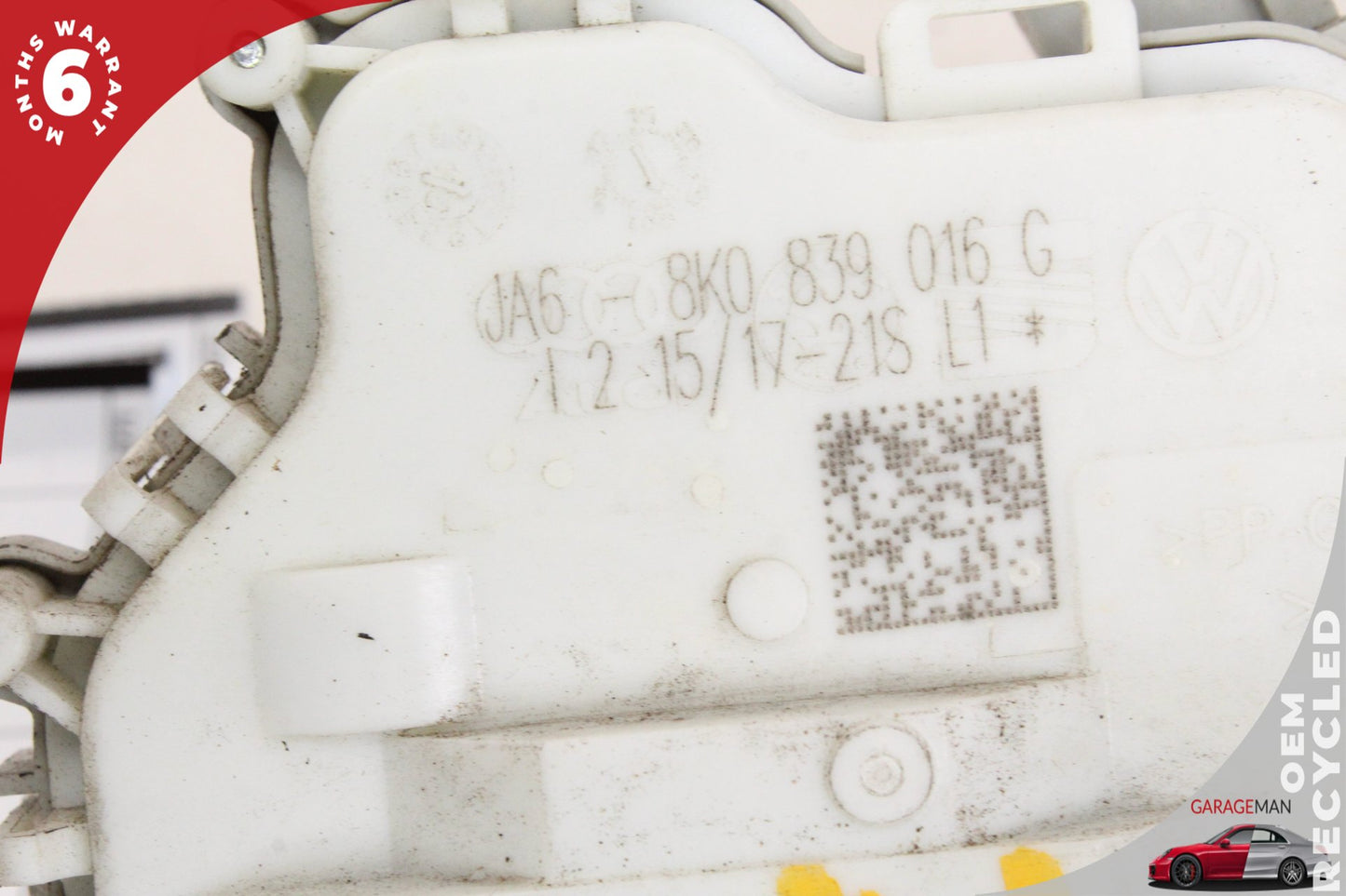 09-17 Audi A3 Sedan Right Passenger Side Door Lock Latch Actuator 8K0839015G